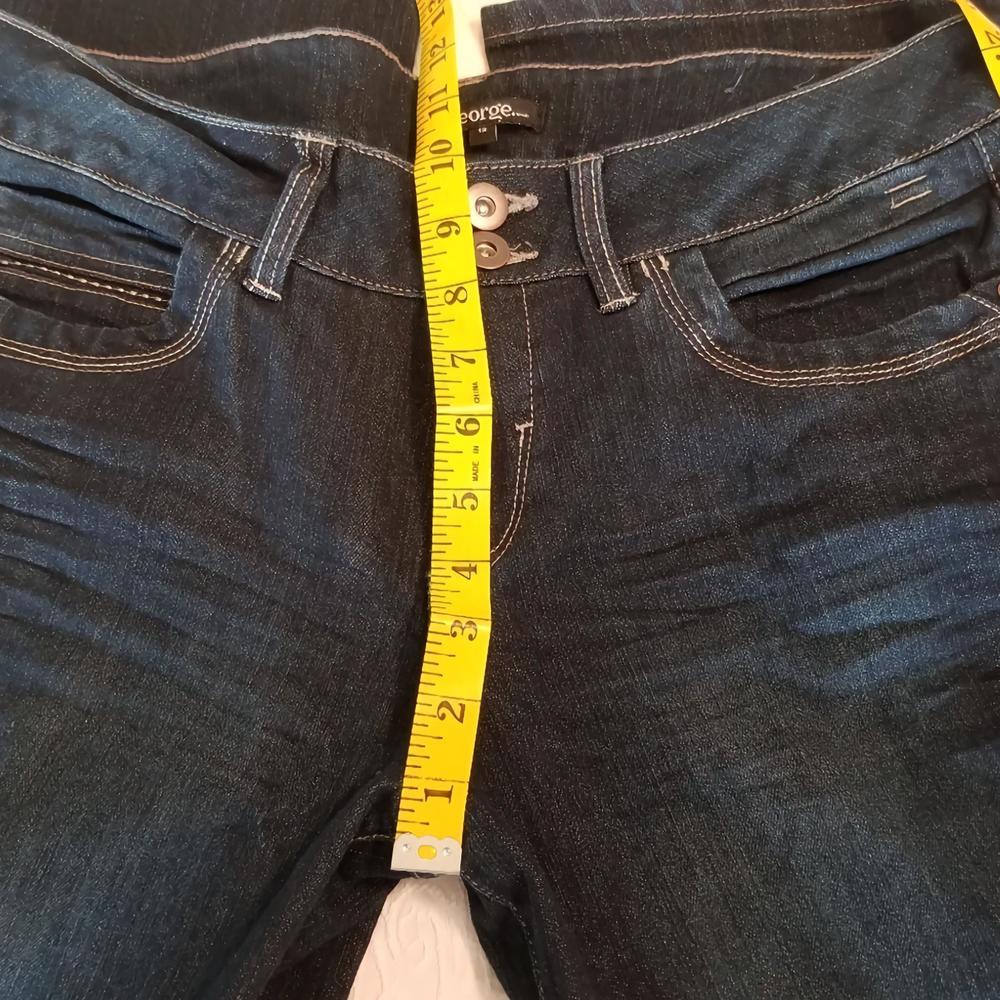 George double button jeans In A Size 12 - Picture 7 of 13